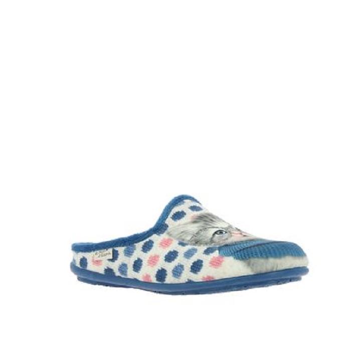 Maison de l espadrille chausson 9000 bleu