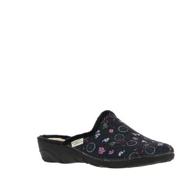 Maison de l espadrille chausson 6971 noir