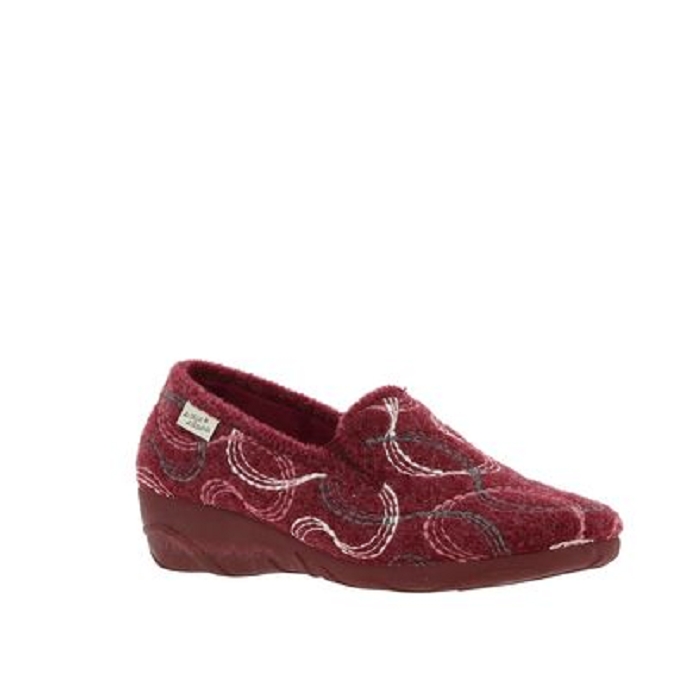 Maison de l espadrille chausson 6946 rouge