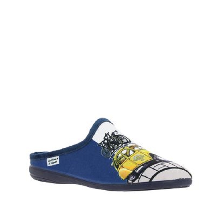 Maison de l espadrille chausson 6744 bleu9551701_2