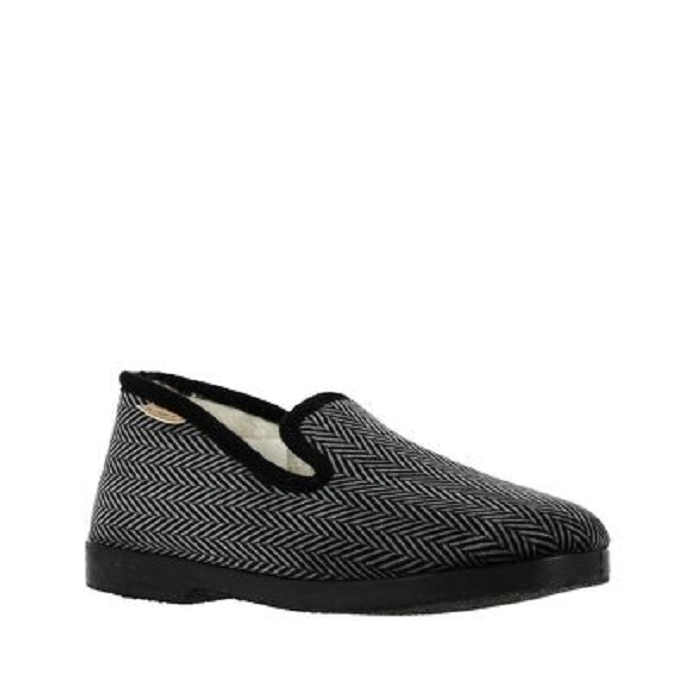 Maison de l espadrille chausson 7604 noir