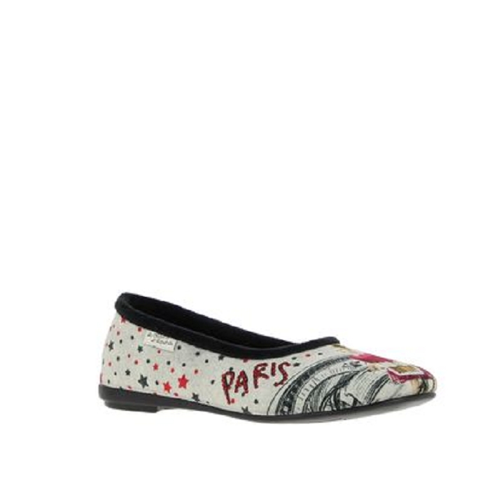 Maison de l espadrille chausson 6042 noir