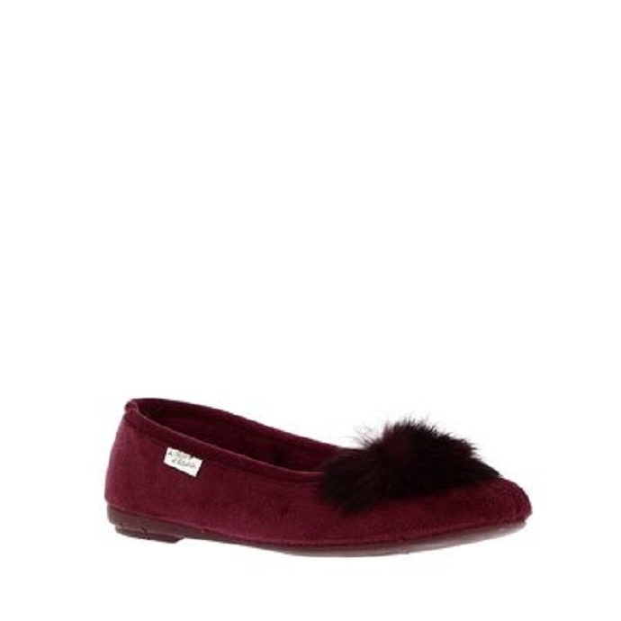 Maison de l espadrille chausson 6056 rouge