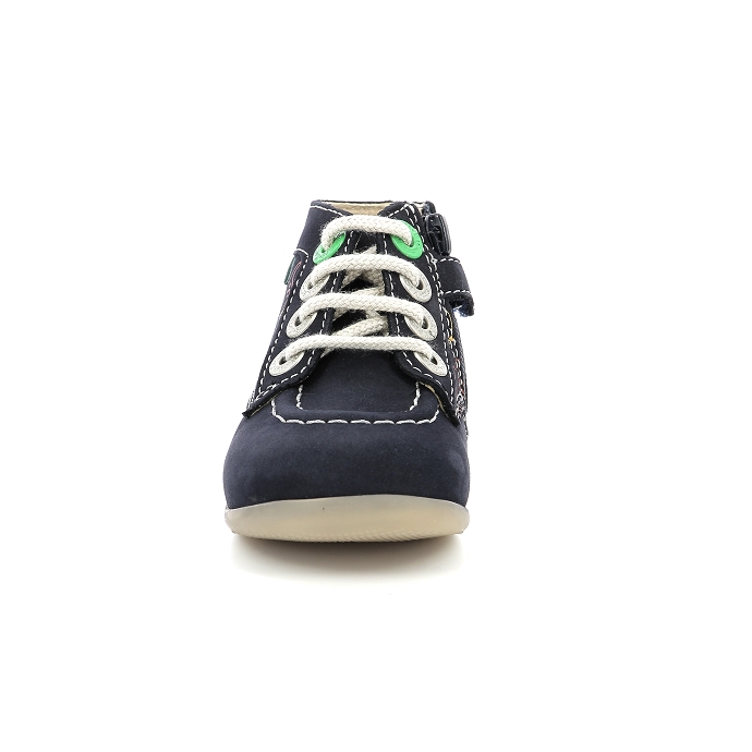 Kickers chaussure a lacets bonzip103d bleu9566301_5