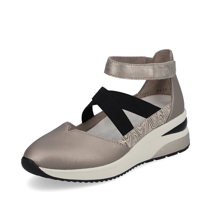 Remonte ballerine d2411.90 gris9600101_2