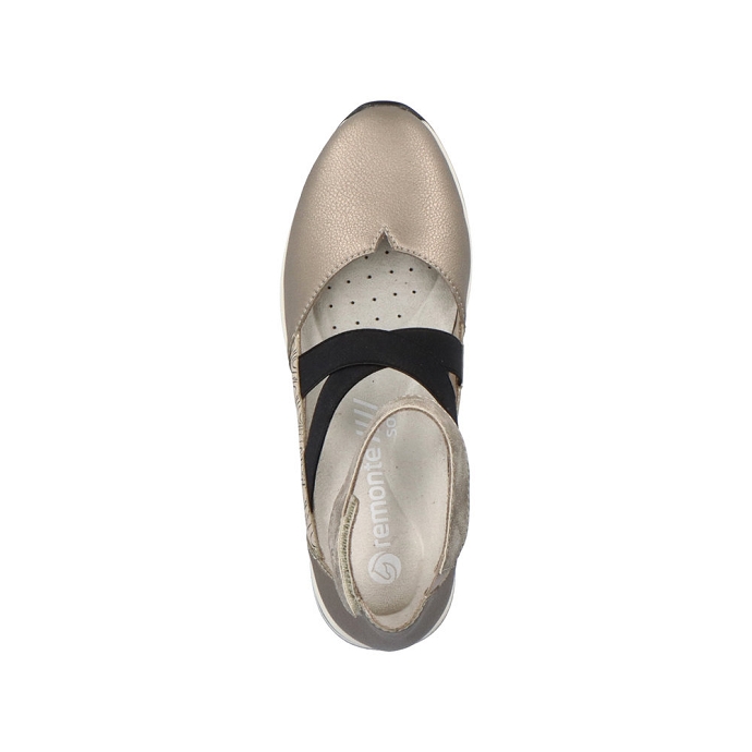 Remonte ballerine d2411.90 gris9600101_4