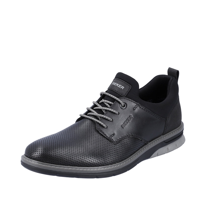 Rieker chaussure a lacets 14450.00 noir9606801_2