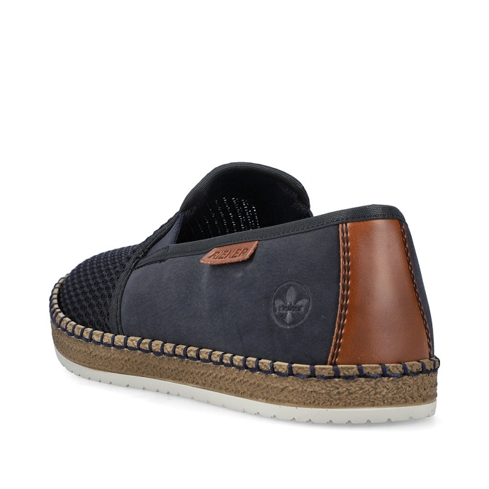 Rieker mocassin b5265.14 bleu9608501_4