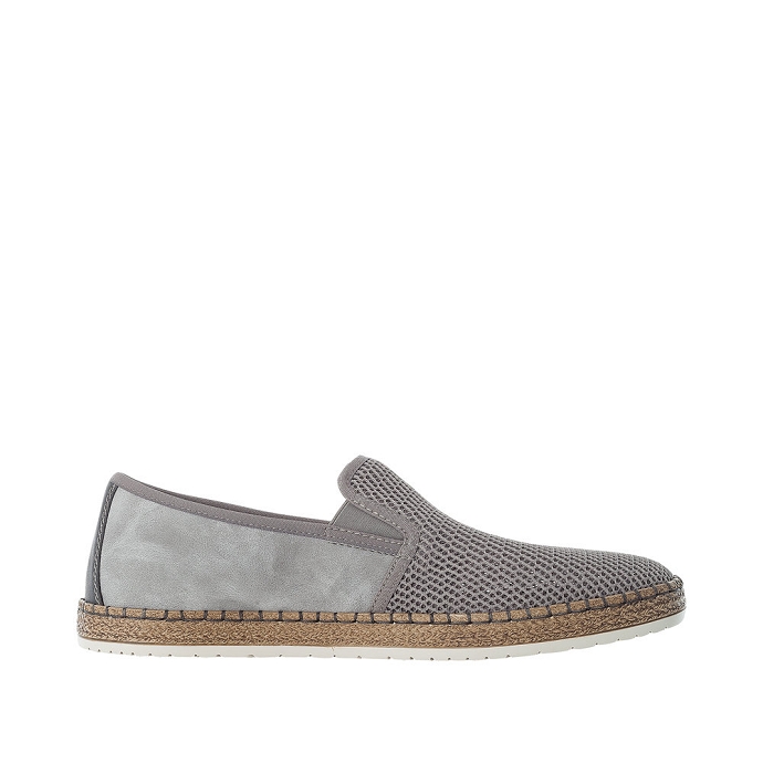 Rieker mocassin b5265.43 gris9608601_3