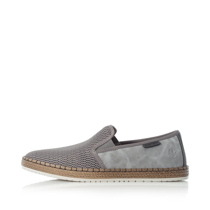 Rieker mocassin b5265.43 gris9608601_5