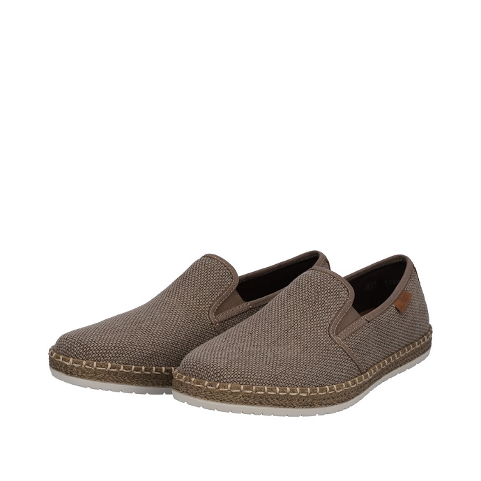 Rieker mocassin b5265.64 taupe