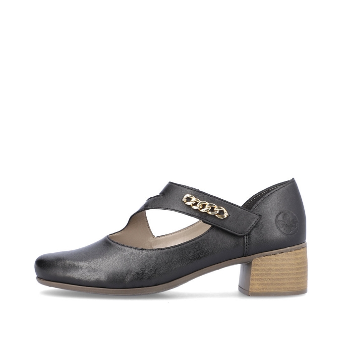 Rieker chaussure a bride 41698.00 noir9616001_3