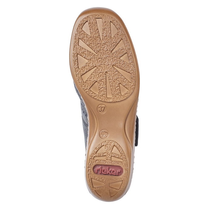Rieker chaussure a bride 413g4.14 bleu9693601_3