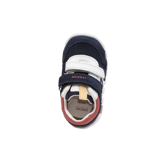 Geox basket b3555b blanc multi9713501_5