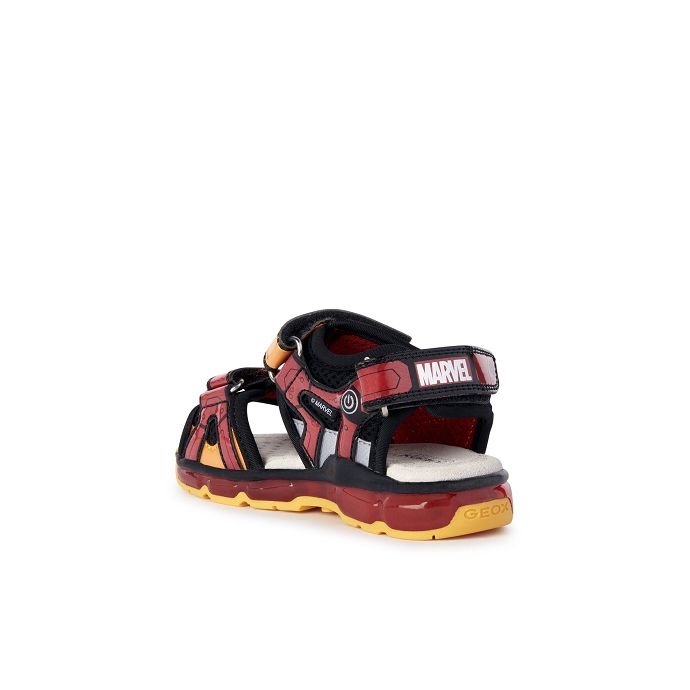 Geox sandale j350qb rouge9715801_3