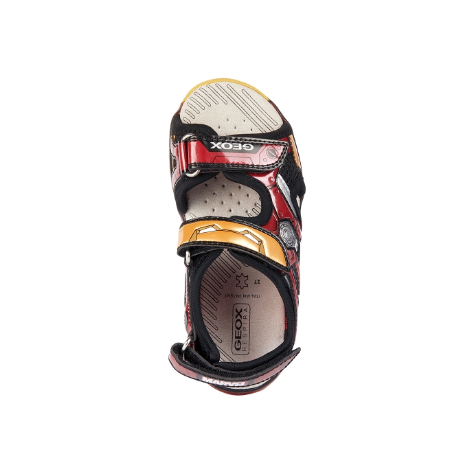 Geox sandale j350qb rouge9715801_5