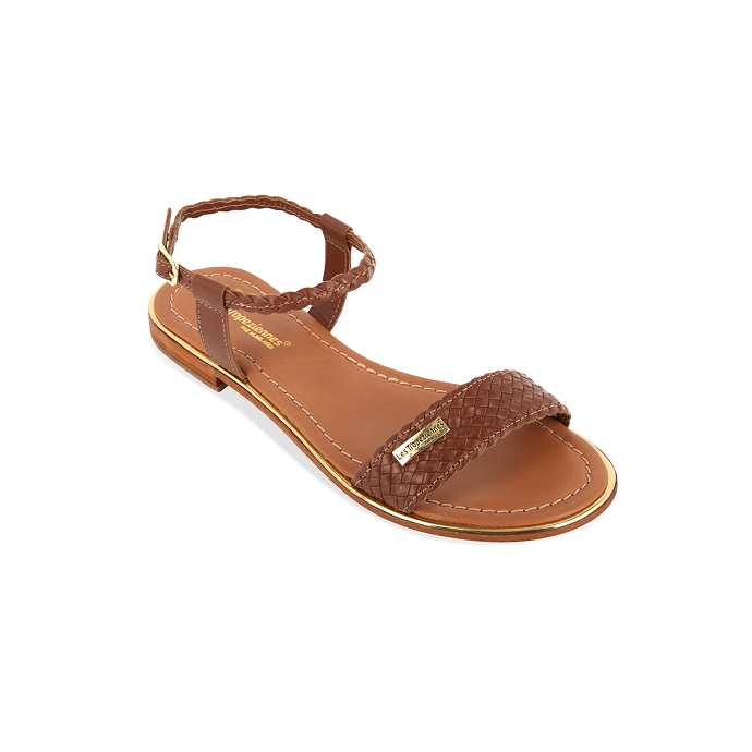 Les tropeziennes sandale hippy brun