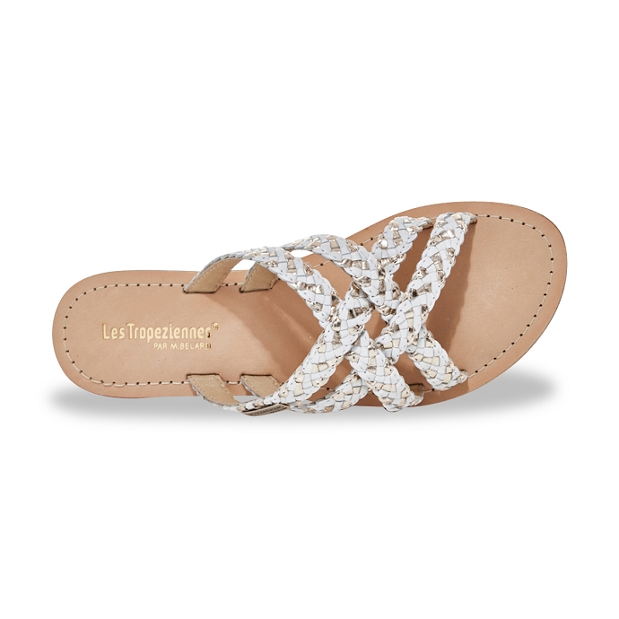 Les tropeziennes mule diamseo blanc multi9741301_3