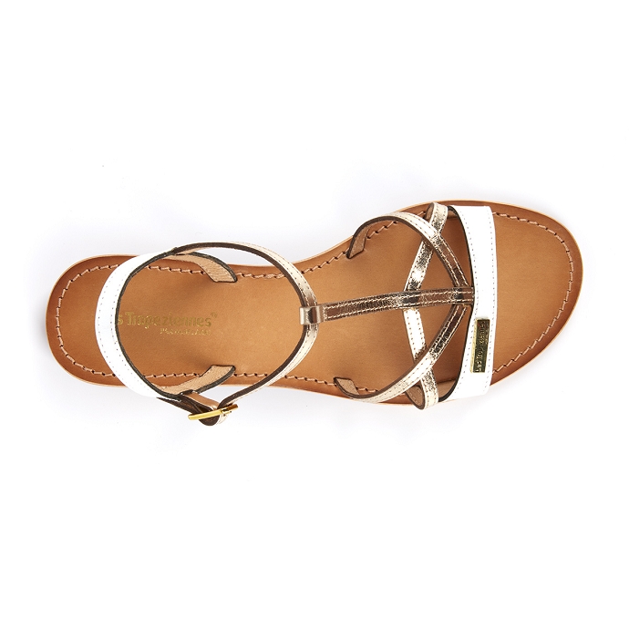 Les tropeziennes sandale hironela blanc9743301_3