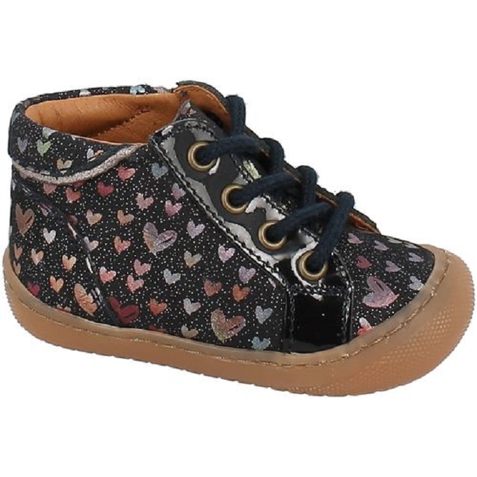 Bellamy chaussure a lacets ibo bleu