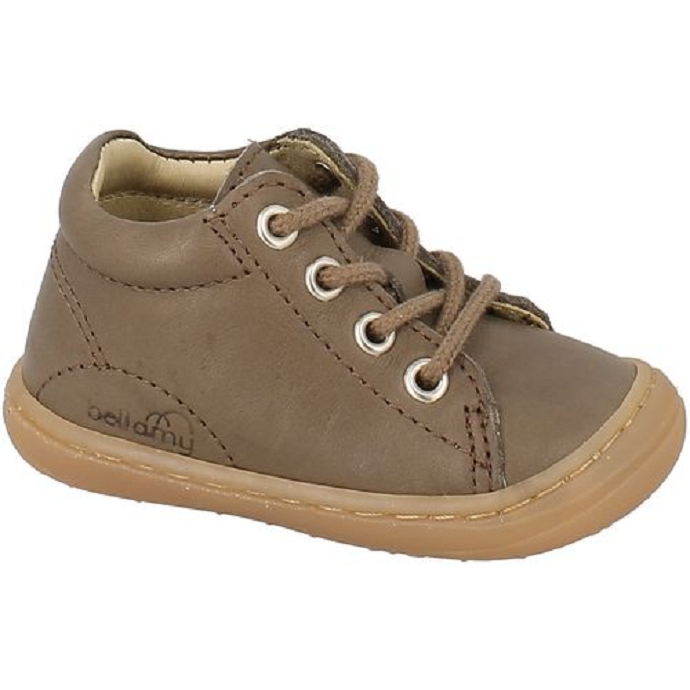 Bellamy chaussure a lacets doudou taupe