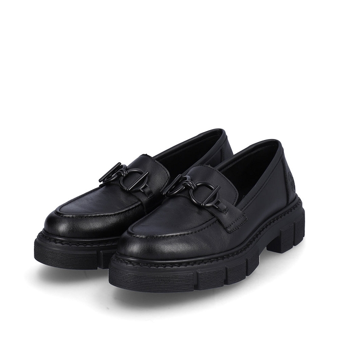 Rieker mocassin m3857.00 noir