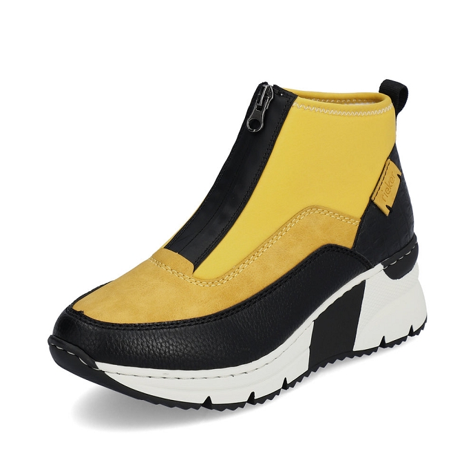 Rieker basket n6352.68 jaune9805001_2