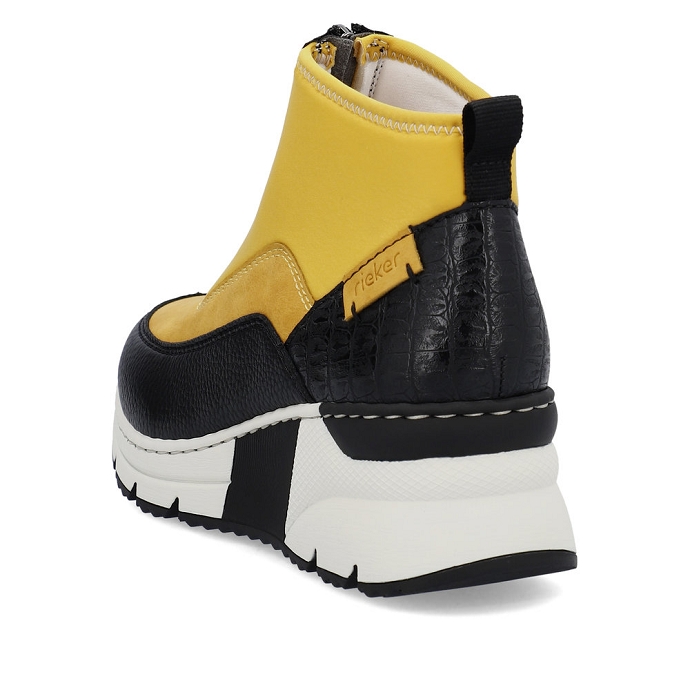 Rieker basket n6352.68 jaune9805001_4
