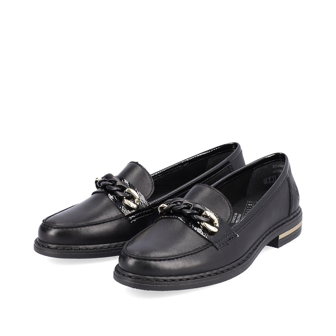 Rieker mocassin 50664.00 noir