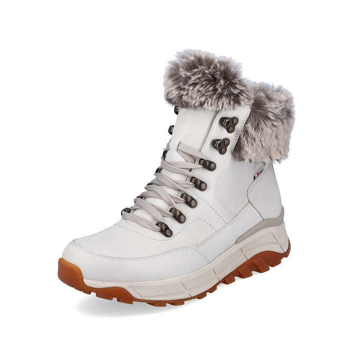 Rieker bottine w0063.80 blanc9809001_2
