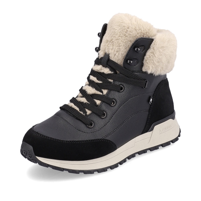 Rieker bottine w0670.00 noir9809201_2