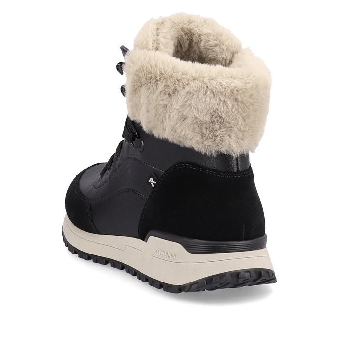 Rieker bottine w0670.00 noir9809201_4