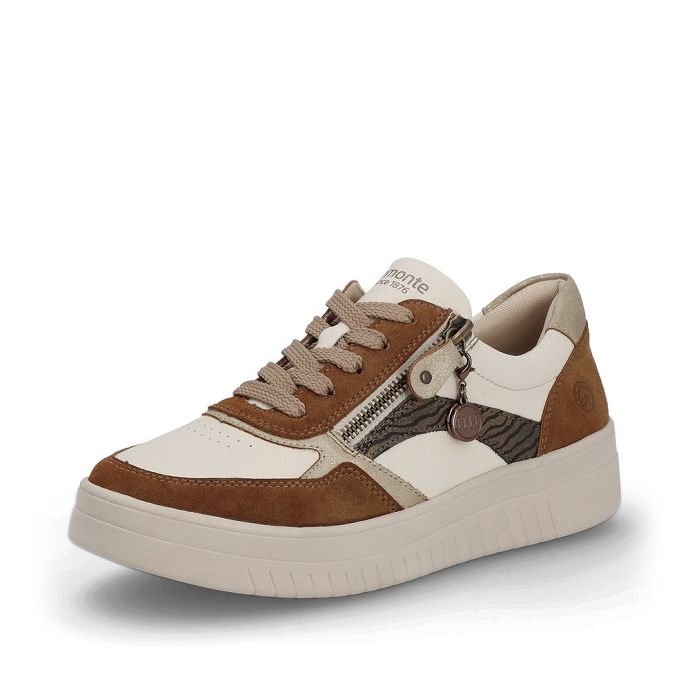 Remonte basket d0j01.24 blanc multi