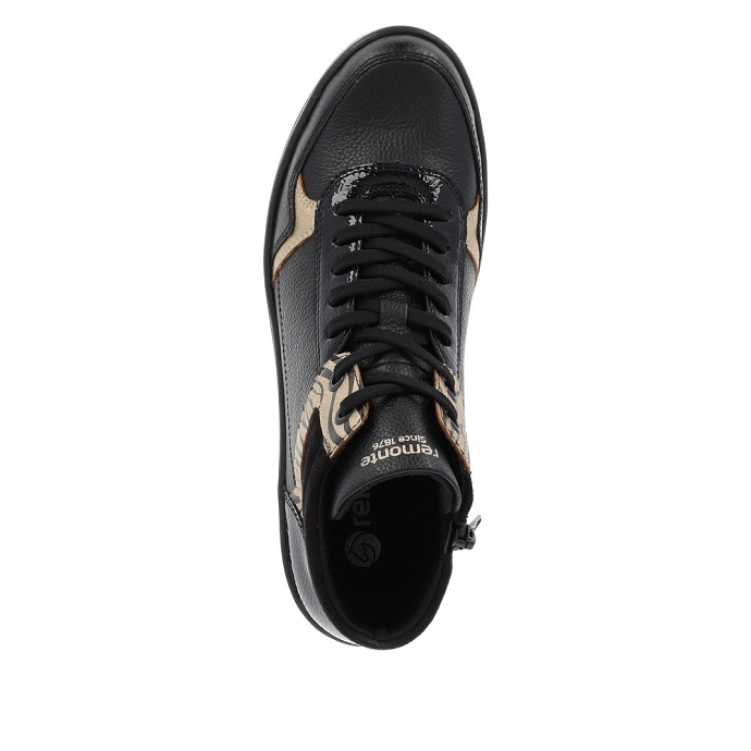 Remonte basket d0j71.01 noir9828001_4