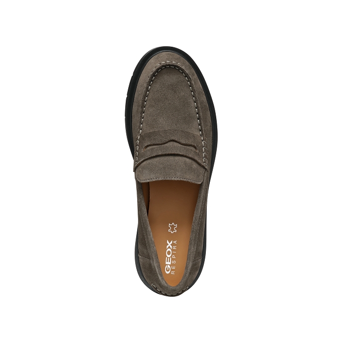 Geox mocassin d25qra.00022 gris9840701_5