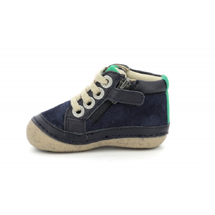 Kickers chaussure a lacets sonistreet bleu9853501_2