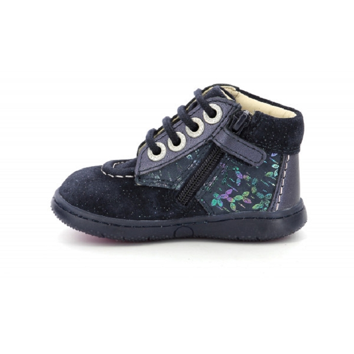 Kickers chaussure a lacets kicksoulful bleu9854401_2