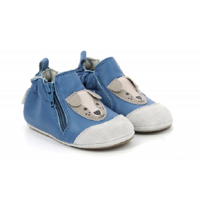 Robeez chausson chou dog bleu