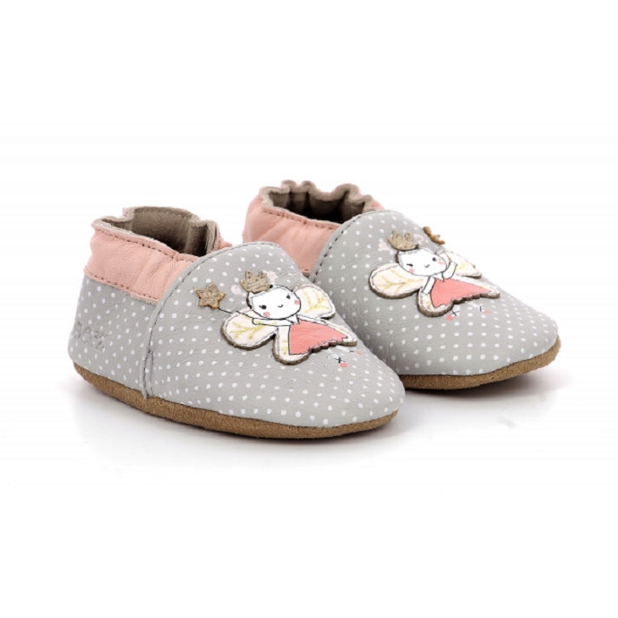 Robeez chausson fancy girl gris