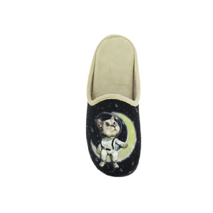 Maison de l espadrille chausson 9021.6 noir