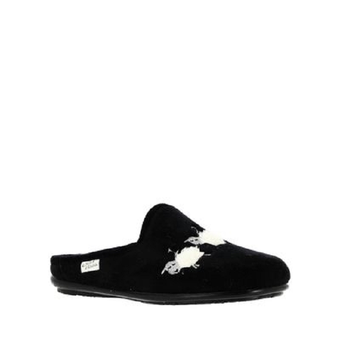 Maison de l espadrille chausson 9011.6 noir