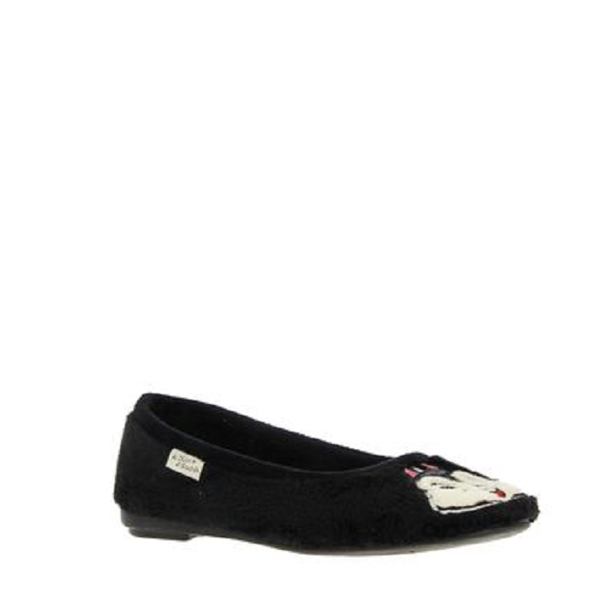 Maison de l espadrille chausson 6053.6 noir9869901_2