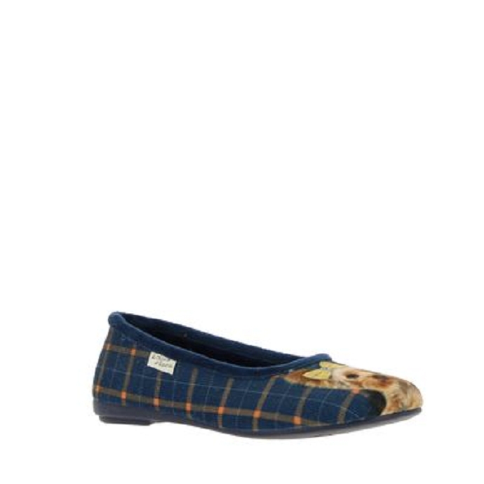 Maison de l espadrille chausson 6043.6 bleu9870501_2