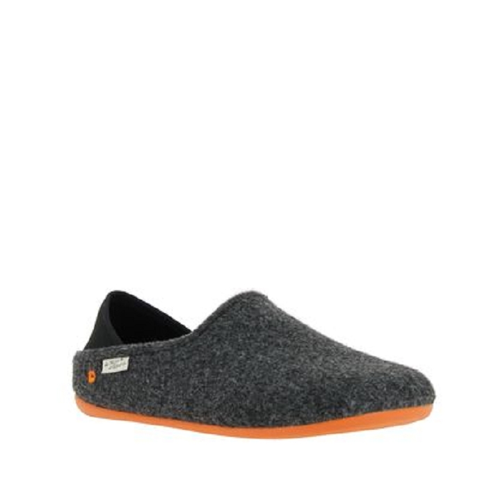 Maison de l espadrille chausson 6717.6 noir