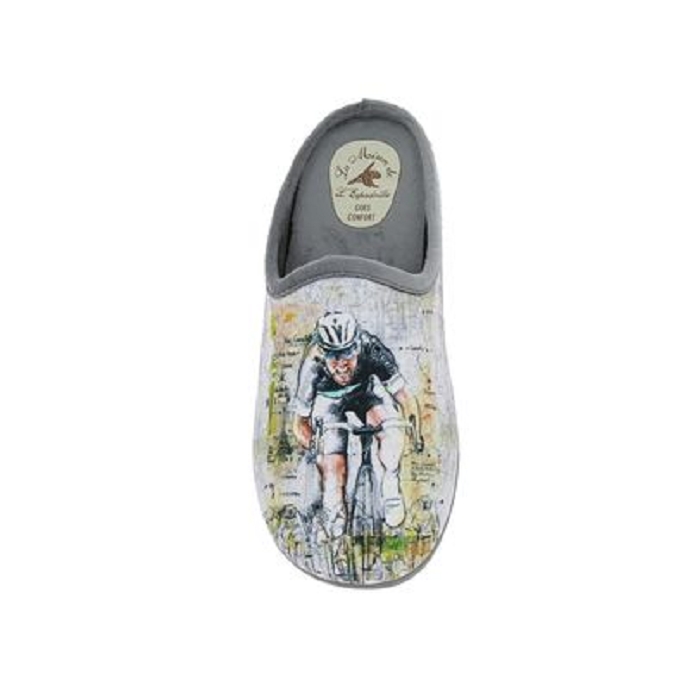 Maison de l espadrille chausson 6737.6 gris