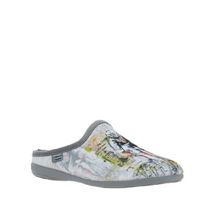 Maison de l espadrille chausson 6737.6 gris9872701_2