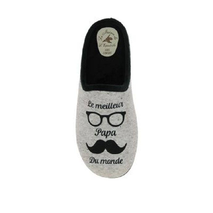 Maison de l espadrille chausson 108.6 gris