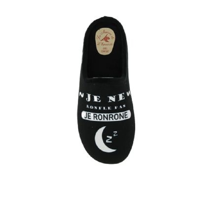 Maison de l espadrille chausson 105.6 noir
