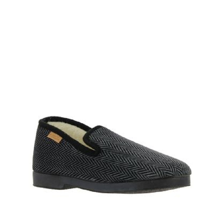 Maison de l espadrille chausson 7604.6 noir