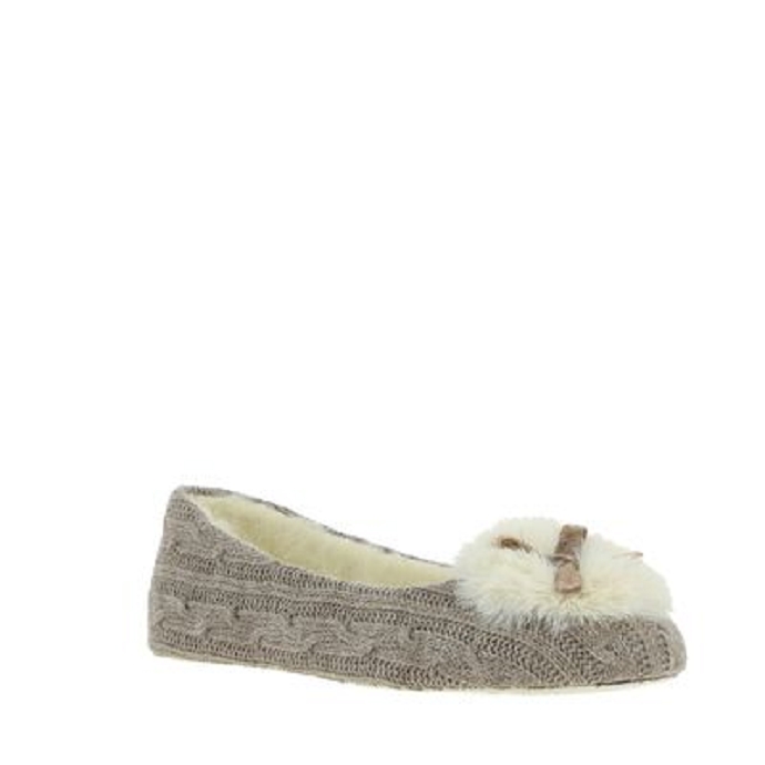 Maison de l espadrille chausson 6059.6 taupe